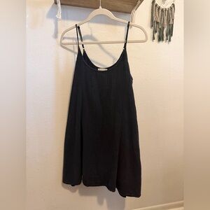 Z Supply 100% Cotton Black Mini Dress